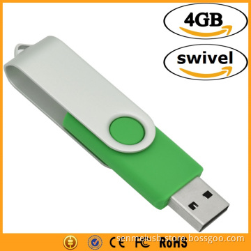Top Quality Plastic Swivel USB Flash Memory Stick 4gb 8gb